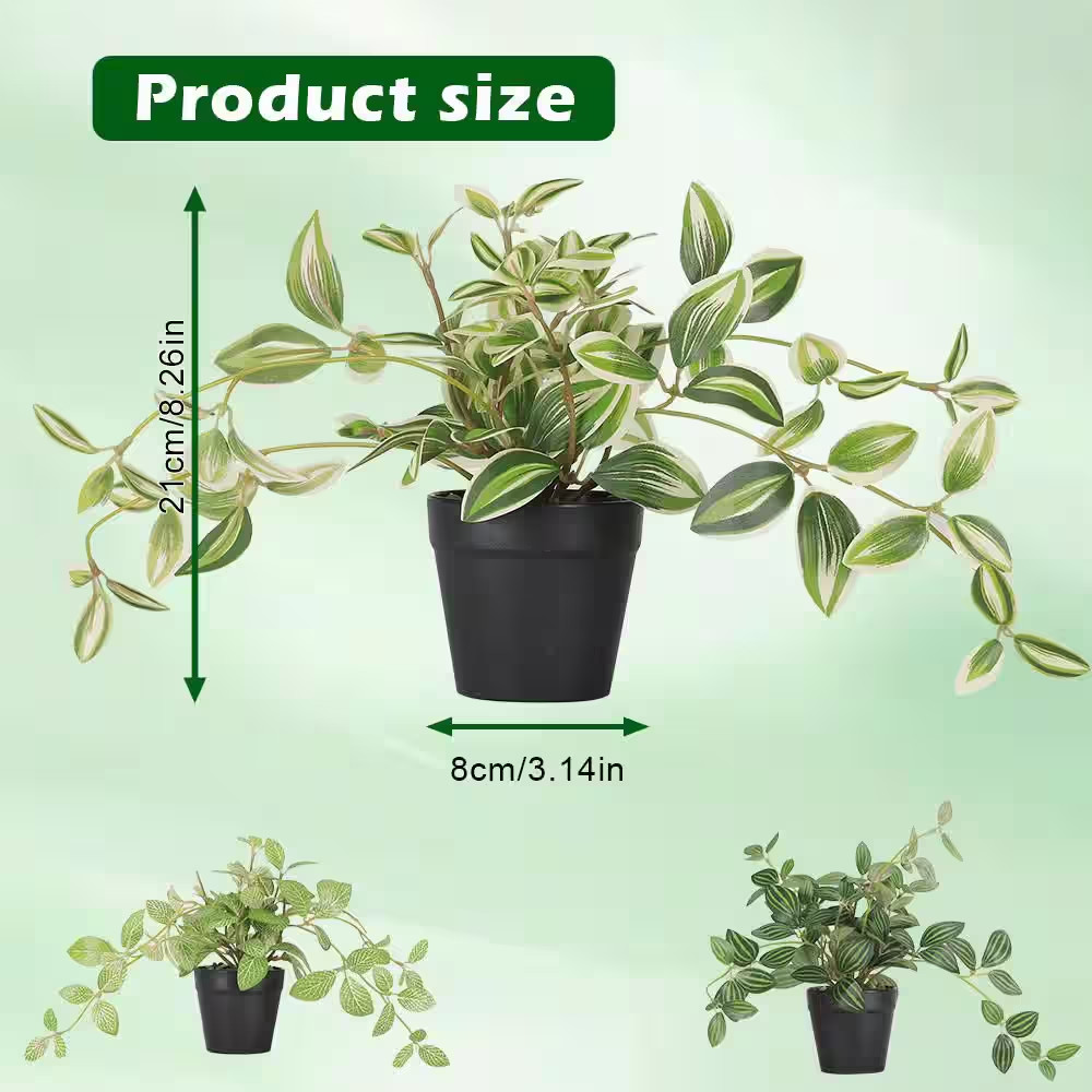 3 Pack 12 In. Green Hanging Artificial Eucalyptus Plants for Home Indoor Outdoor