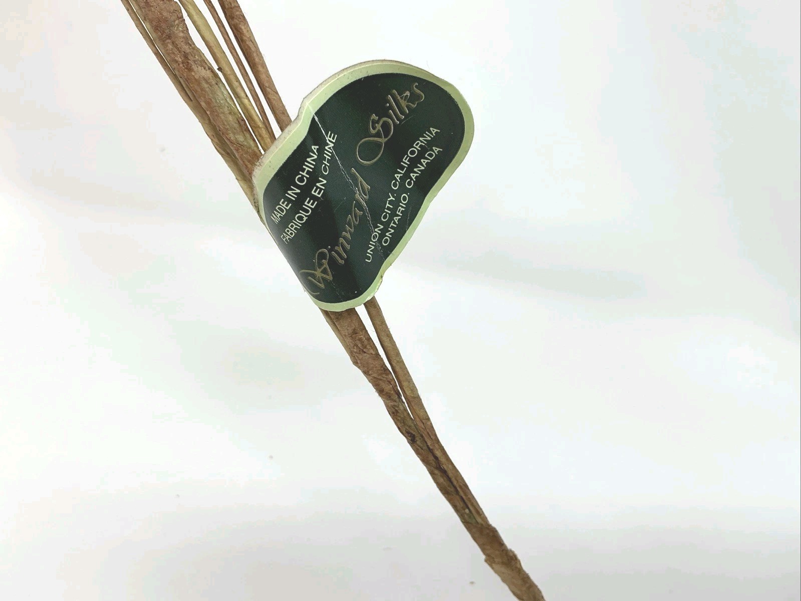 Winward Silks Curly Branch 40” Long Natural Vase Basket Filler 1 Pick NOS
