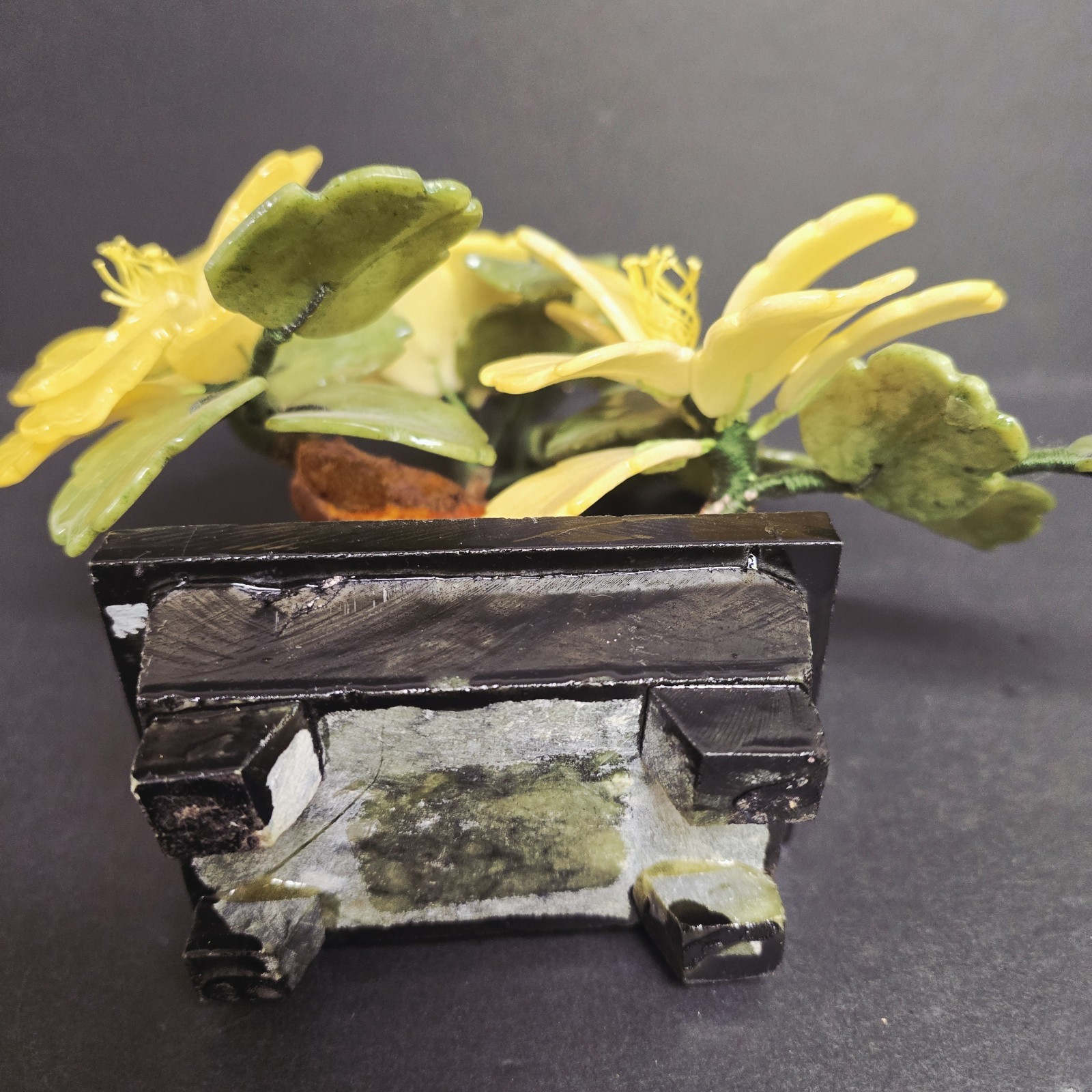 Artificial Bonsai Flowers Artificial Flowers Jade Potted Plant Peony Flower…