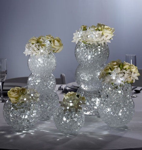 Water Deco Beads Color Gel Pearls Flower Vase Filler Wedding 8oz makes 6 Gallons