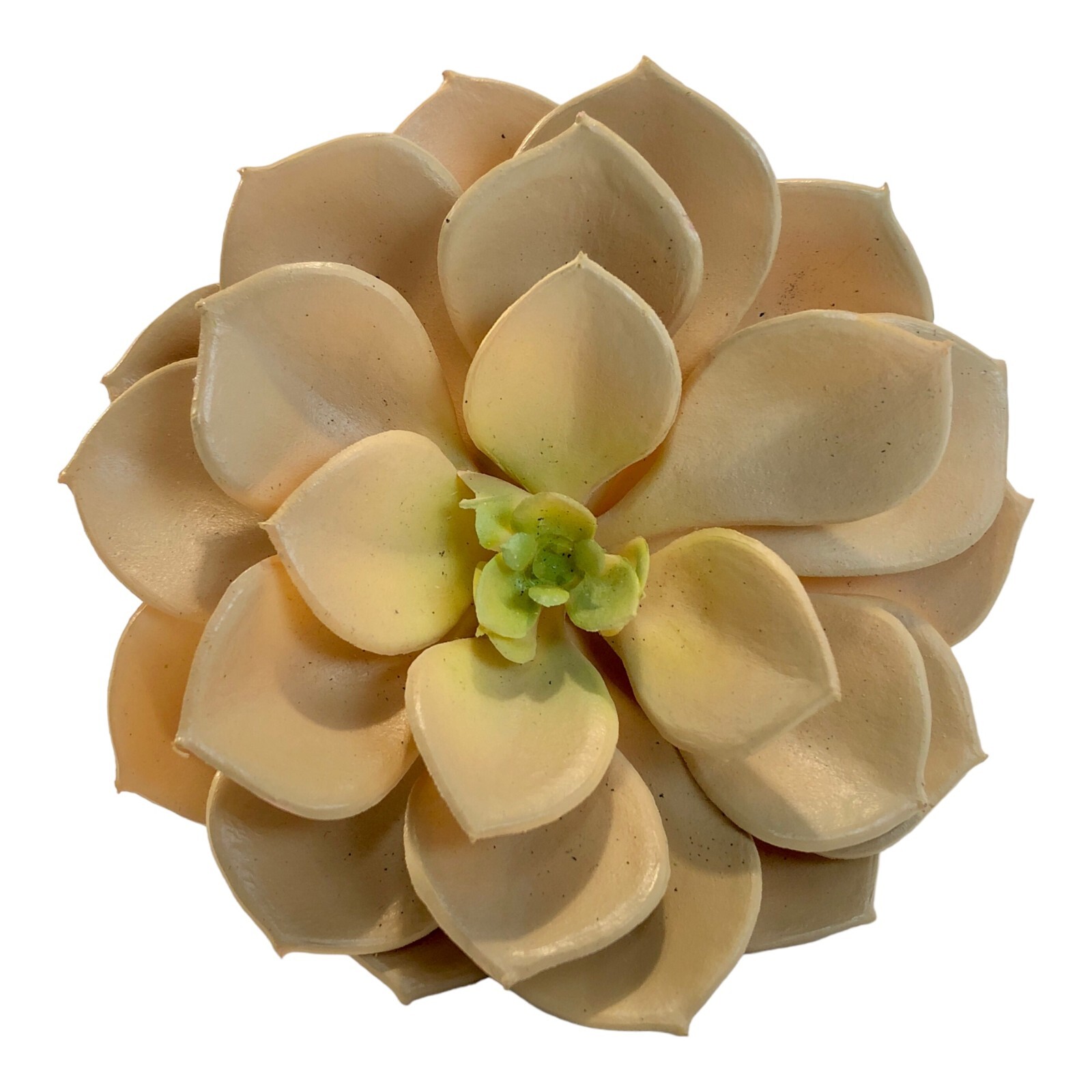 Tan Floral Succulent Pick 5″ Tall x 3.5″ Diameter