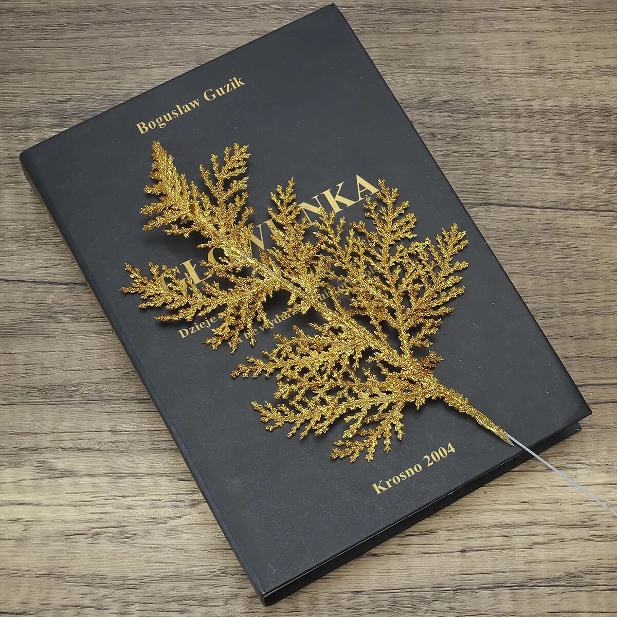 10X Pine Needles Fake Floral Christmas Glitter Fern Leaf Branch Decor Artificial