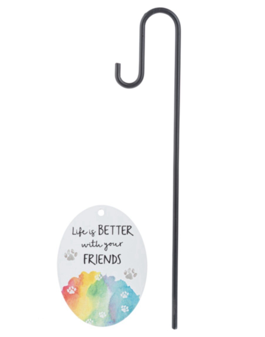 GANZ Plant Petal Pick Life Is Better with Your Friends New Free Shipping USA