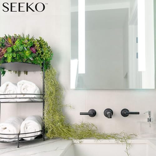 SEEKO Succulents Spanish Moss, Fake Moss for Artificial Assorted Sizes