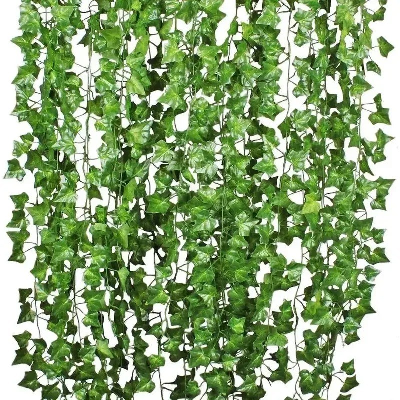 Artificial Hanging Plant Fake Vine Ivy Leaf Greenery Garland Home Party Decor