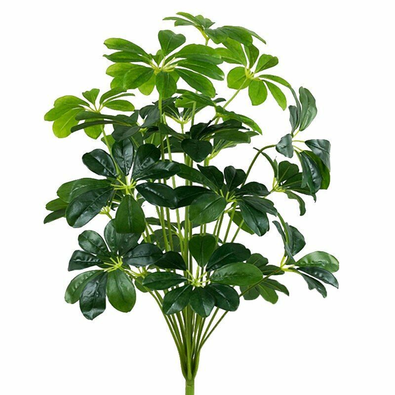 Tropical Large Palm Green Plant Leaves Tree Artificial Monstera Home Decoration