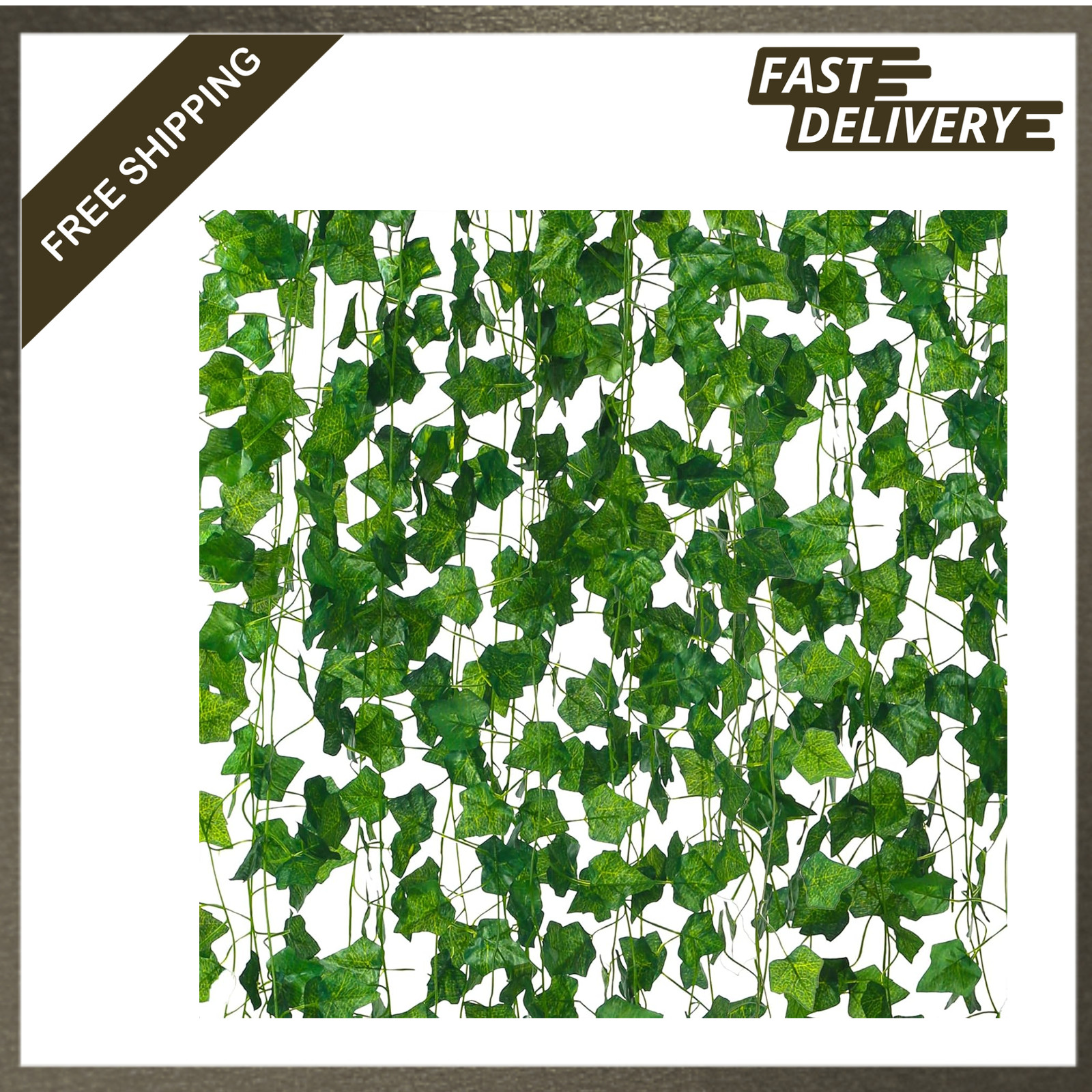 Artificial Ivy Garland 12 Pack 93.6 Feet Faux Vines for Wall Decor Bedroom