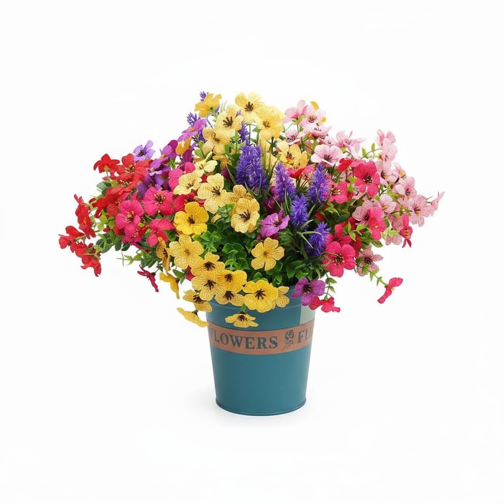 Artificial Flowers for Outdoor/Indoor, Garden, Patio, Front Porch Decor Yard …