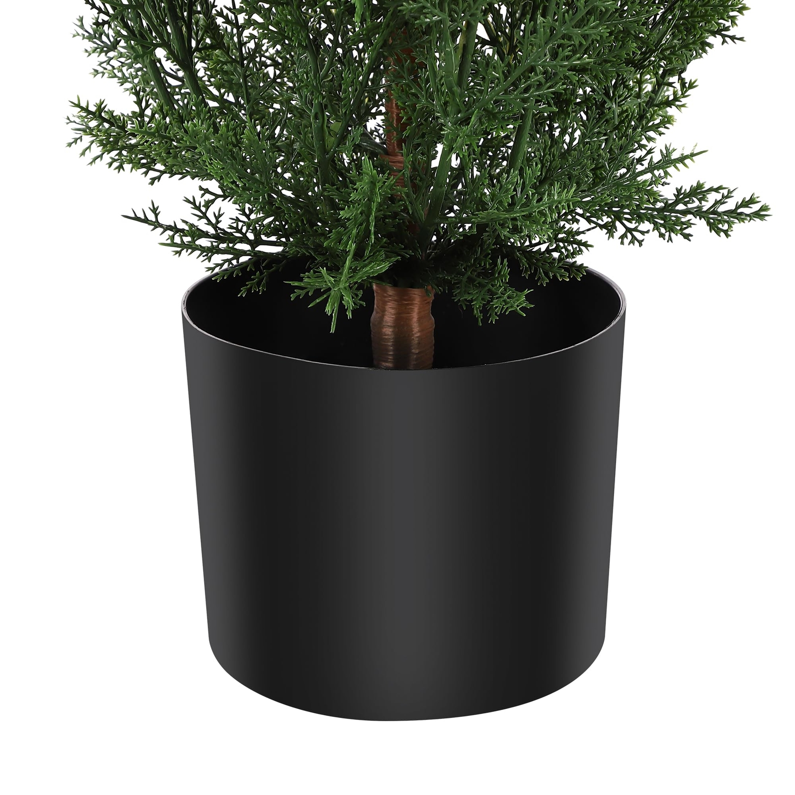 2 PACK 3FT-5FT Artificial Topiary Tree Faux Plant Home Decor UV Indoor Outdoor