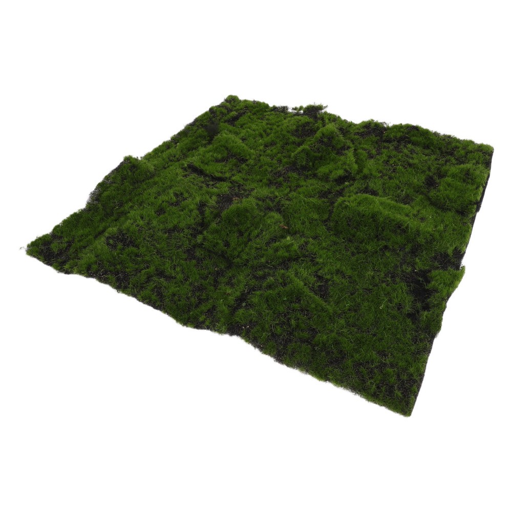 1 Pack Reusable Artificial Moss Carpet Green Faux Plant Filler for Decoration