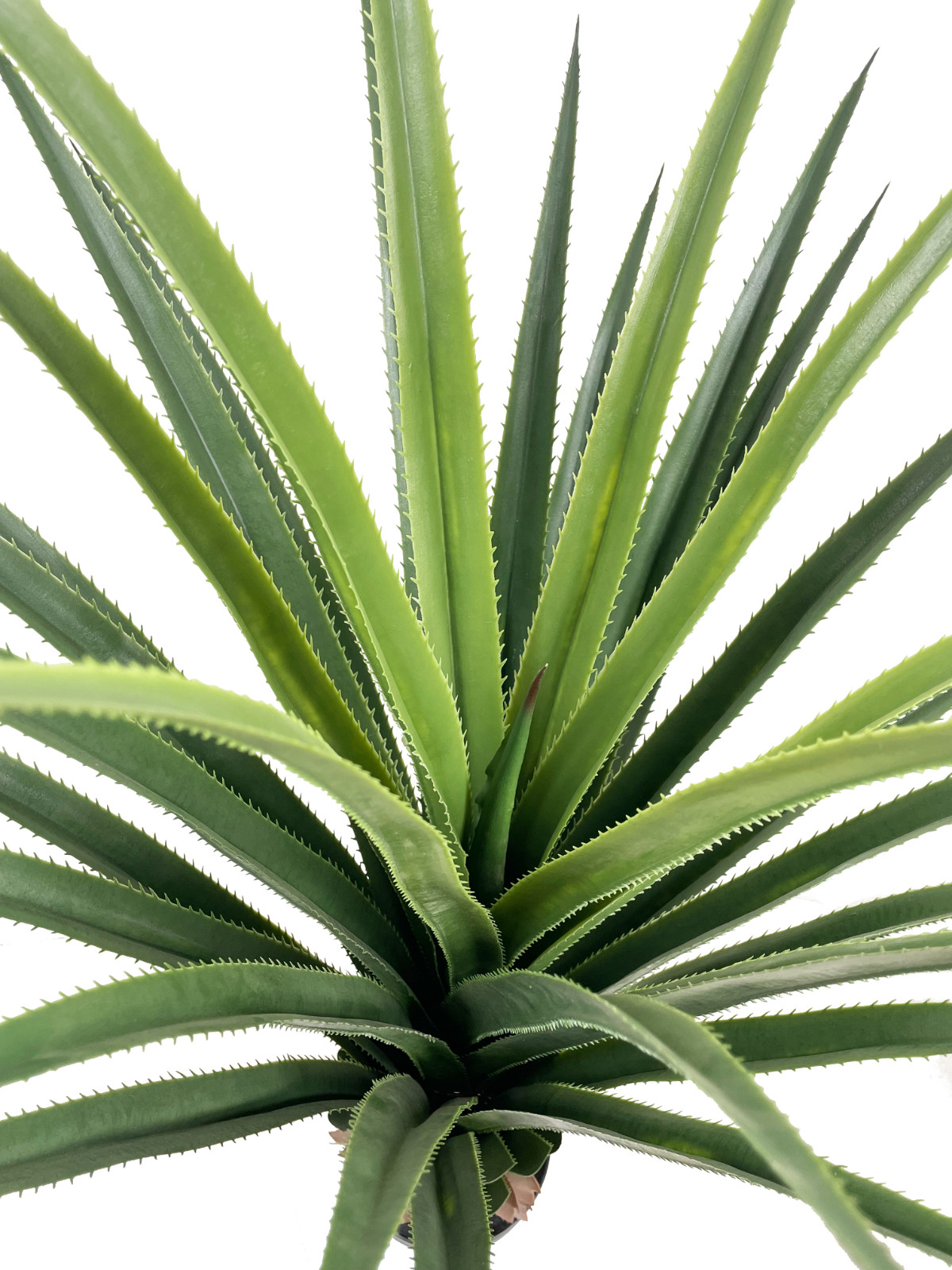 120 cm Large Faux Agave Ground Stake 2Pcs Artificial Plant for Garden Patio Home