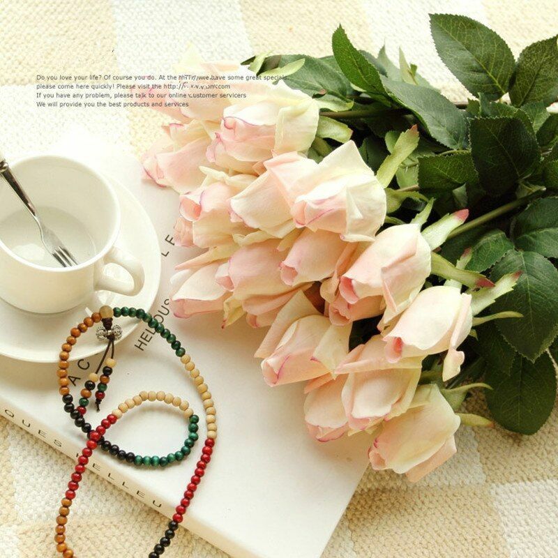 11pcs Artificial Flower Rose Floral Home /Hotel / Wedding / Party Decoration NEW