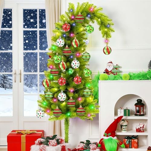 5ft Prelit Bendable Christmas Tree Lime Green 50 Lights