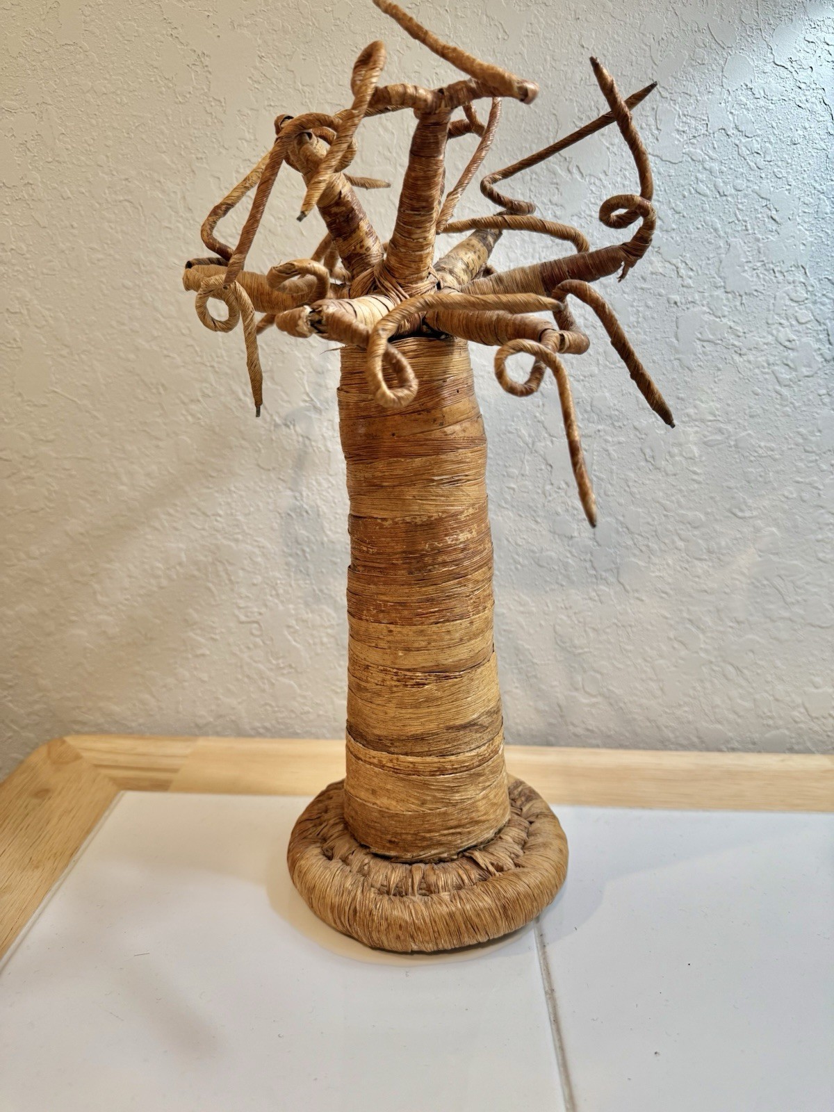Handmade Baobab Tree Made from Banana Fiber Multi Purpose Tree Decor Art