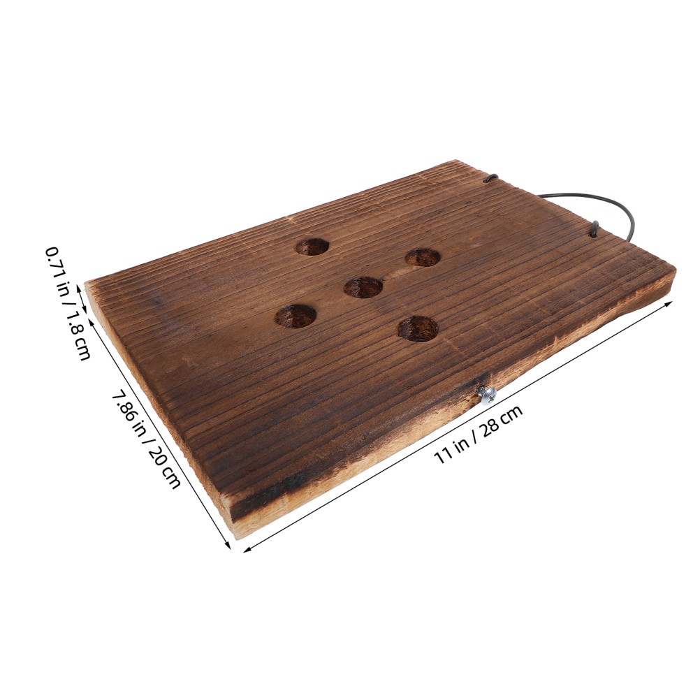 Orchid Mounting Plates: Wooden Wall Planter, Fern Wall Hanging Board,