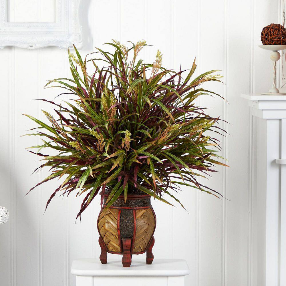 30 In. Artificial Autumn Grass Arrangement
