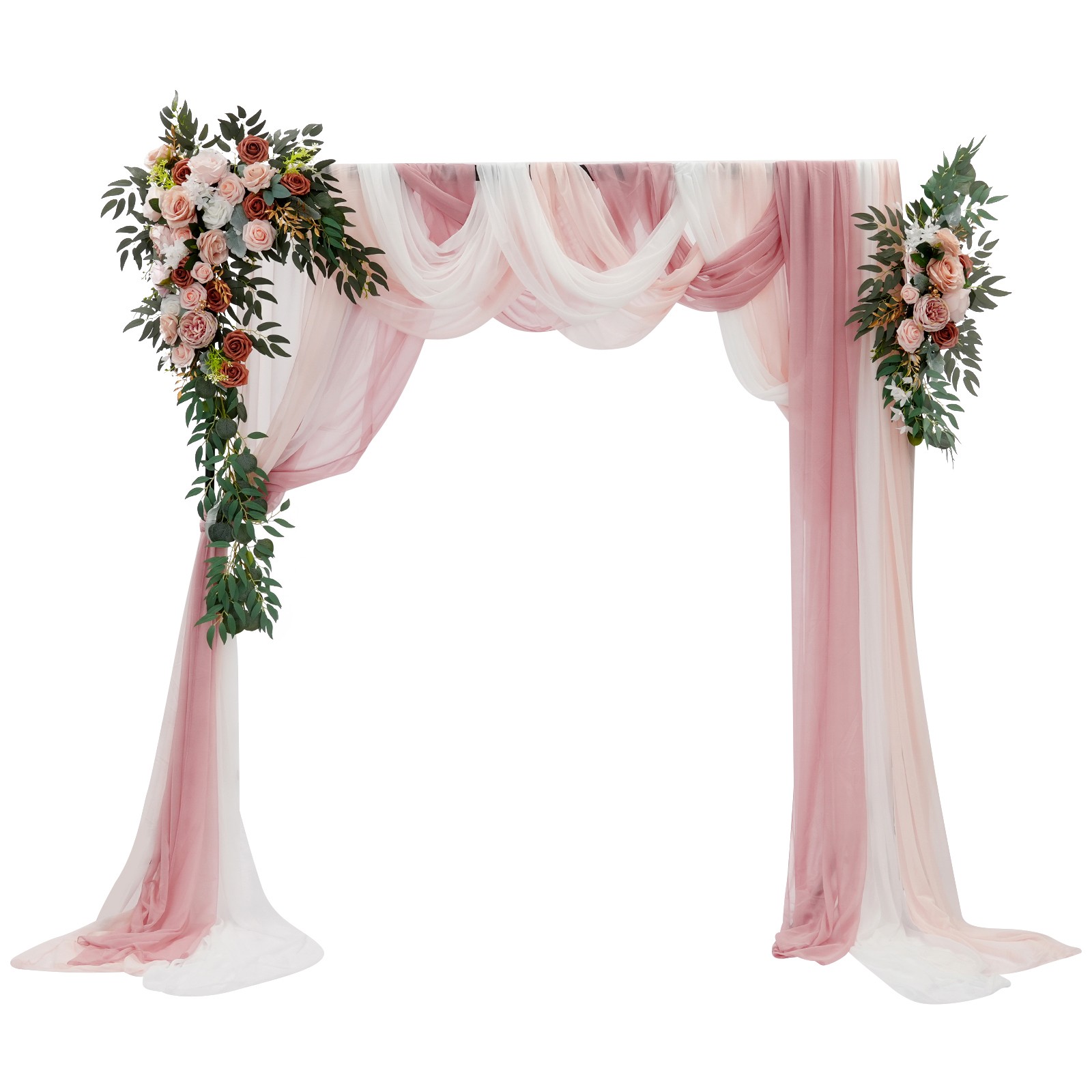 Decorative Artificial Flowers, Artificial Wedding Arch Flower Kit, Wedding Artif
