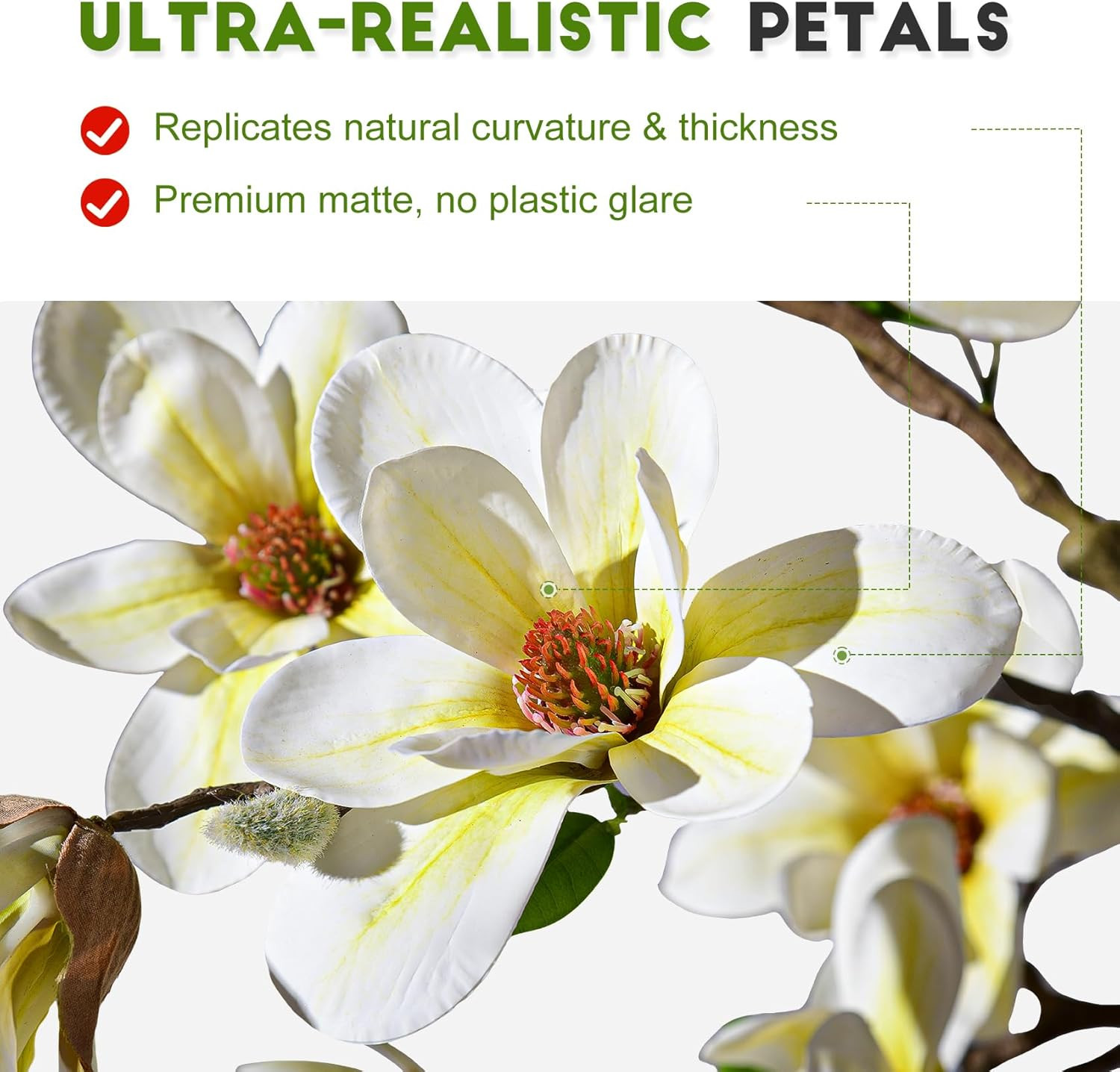 Realistic Cherry Blossom Tree – Indoor/Outdoor Decorative Plant for Home & Offic