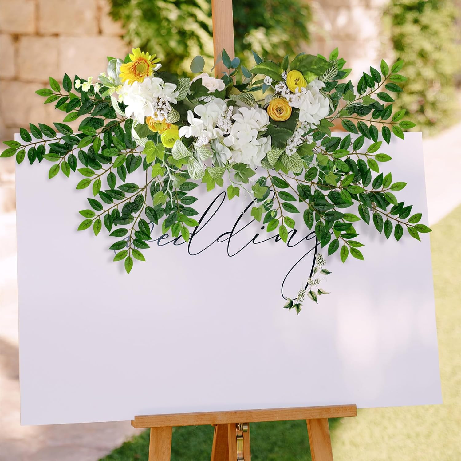 30 Bundles Faux Greenery Stems for Wedding Decor, Centerpieces & Home Use