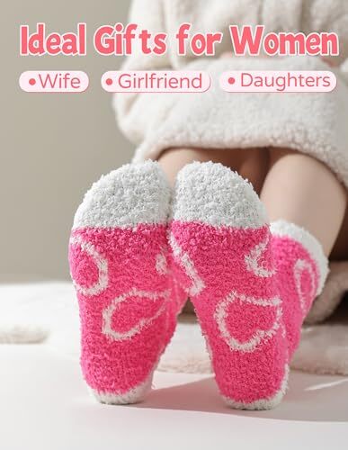Warm Cozy Valentines Gifts for Her Girlfriend Wife Women Girls-Fluffy Soft