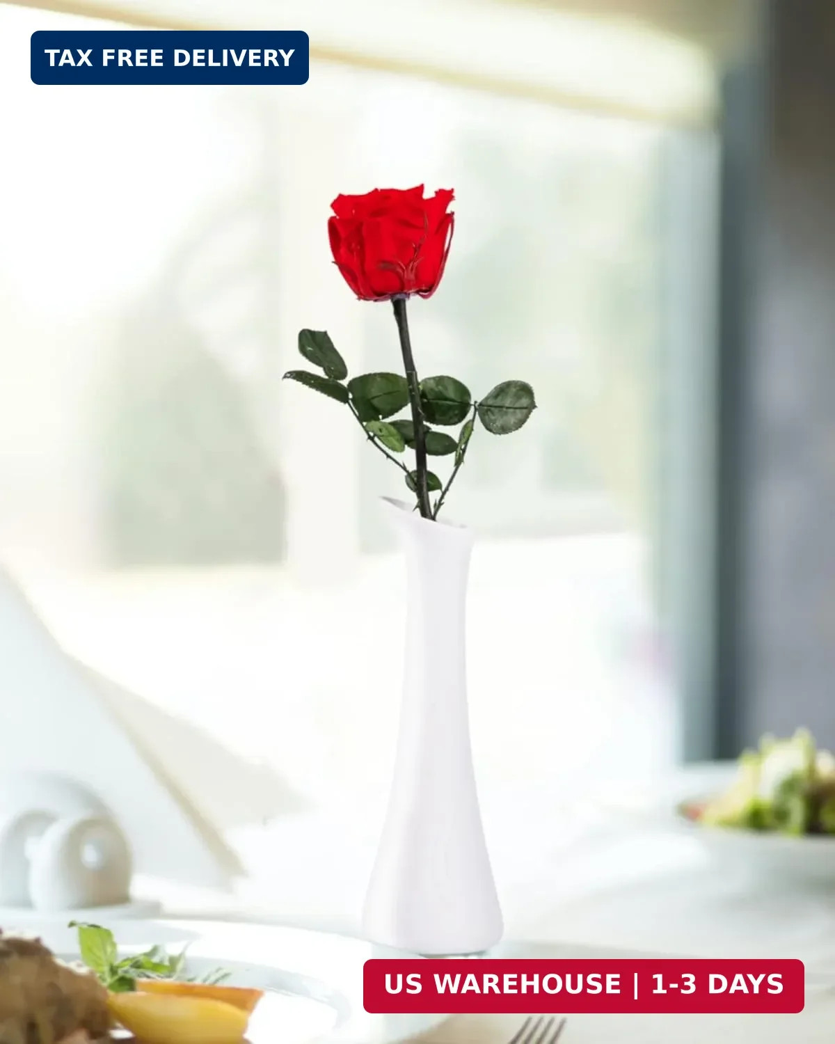 Flowers for Delivery Prime, Preserved Roses Flower Gifts for Women, Real Roses S