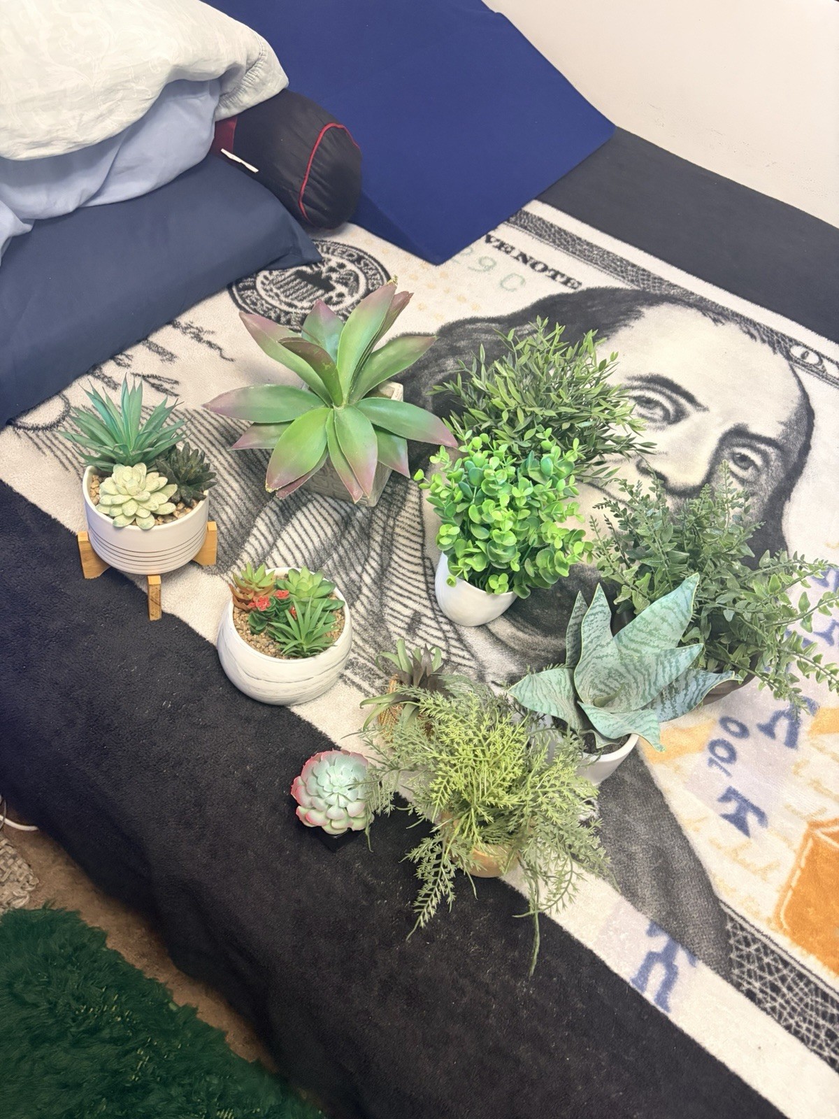 Extremely Beautiful Fake Plants Lot-Gently Used 🌻🌷🍀🌲☀️