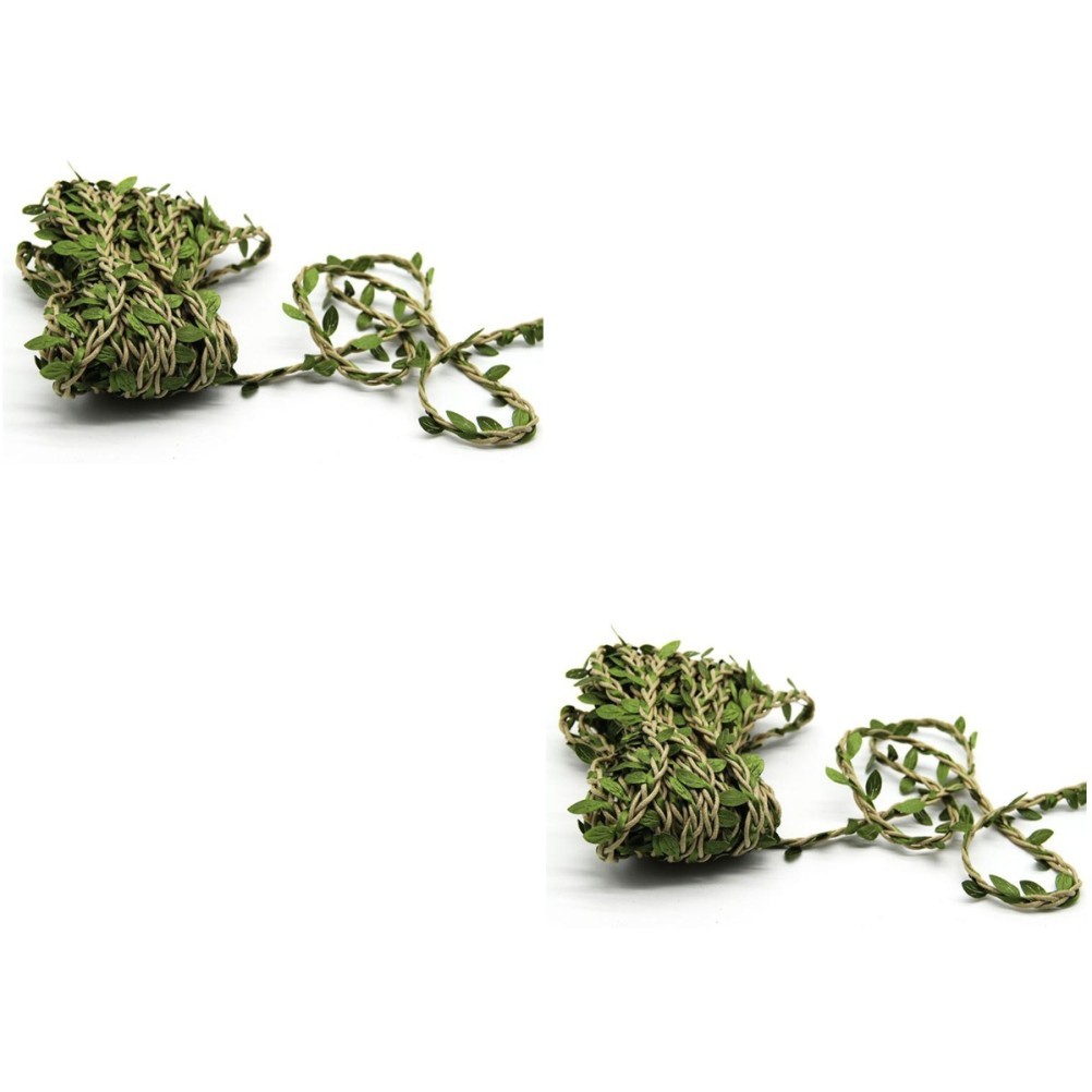 2 Pack Simulation Vine Faux Greenery Garden Wall Decorations Vines
