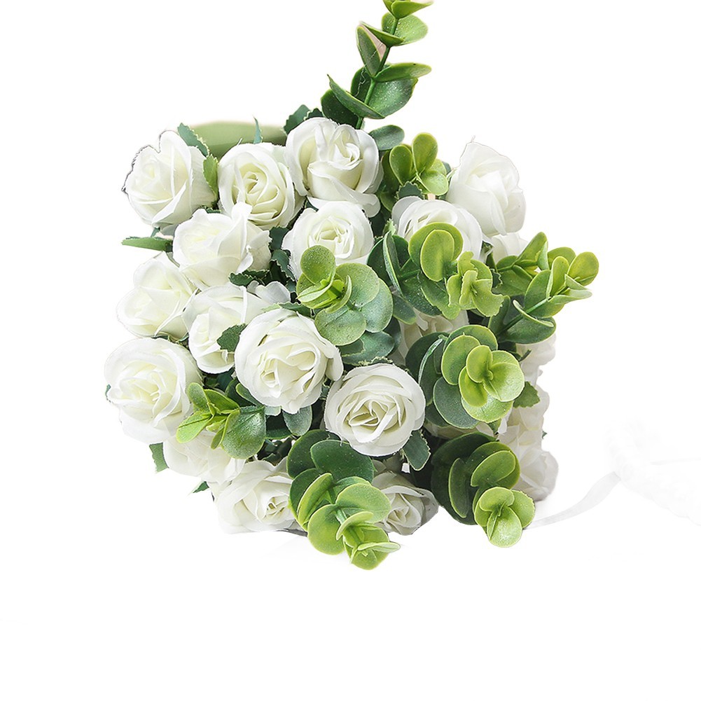Lifelike and Beautiful Artificial Roses for Home and Wedding Decor 10 Heads