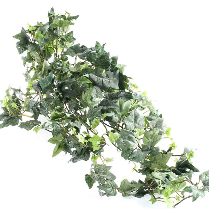 Set of 2 Lightly Flocked 21-1/2″ Artificial Variegated Greenery Bushes