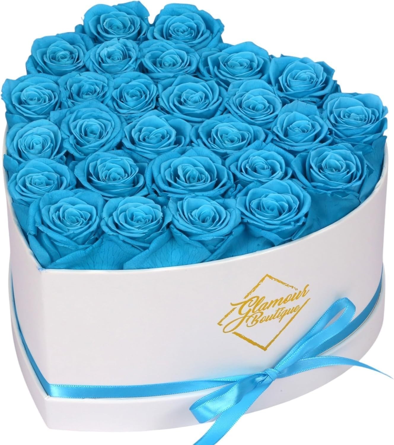 Preserved Roses in a Box Gifts Her Wife & Mom Rose Flowers Forever Decor
