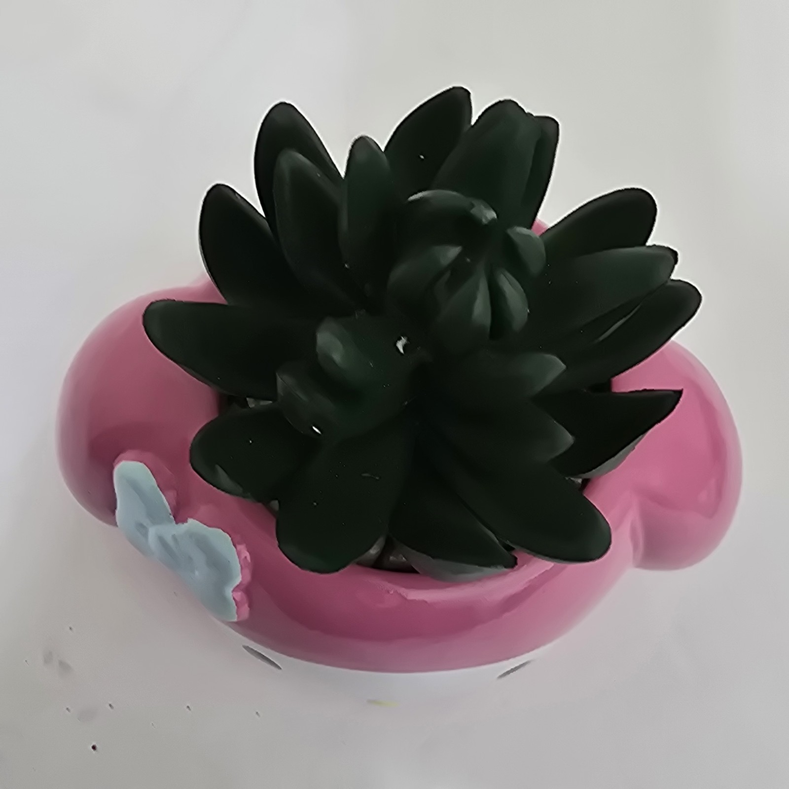 My Melody sanrio 3 Inch Ceramic Mini Planter Artificial Succulent Decor Pink