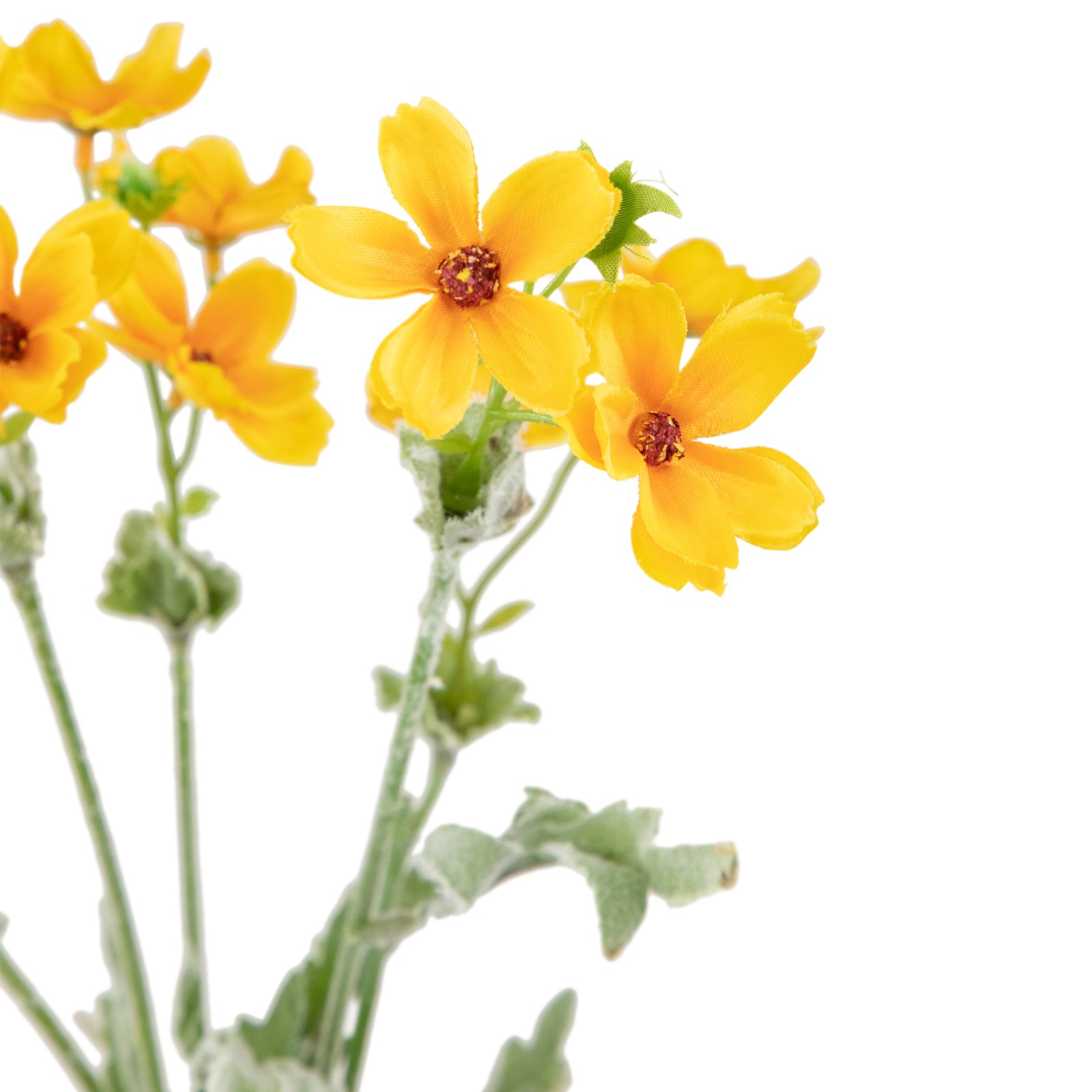 Allstate 27.5″ Gold and Yellow Baby Cosmos Artificial Silk Floral Spray