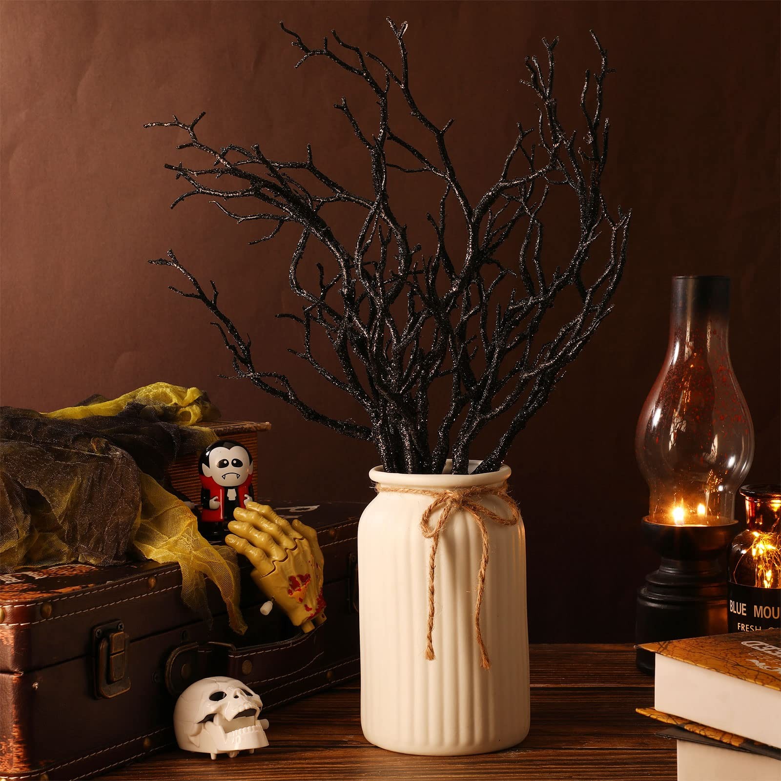 13.8 Inch Small Manzanita Branches Plastic Faux Branches Artificial Antler Sh…