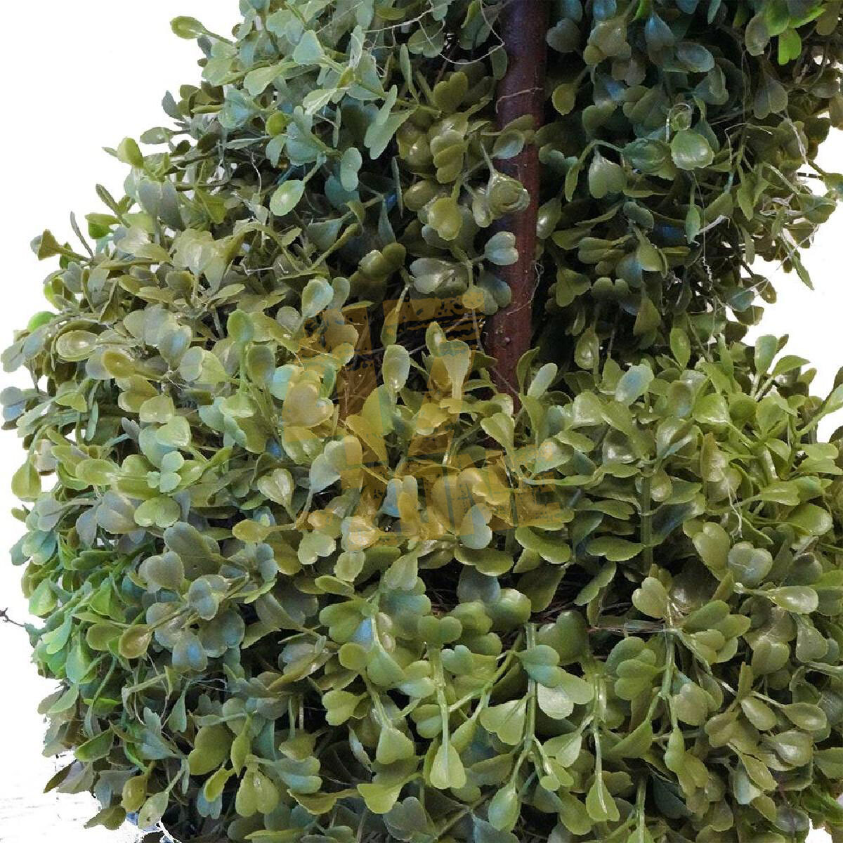 Spiral Boxwood Topiary Green Gray Artifical Indoor Outdoor Garden Home Decor