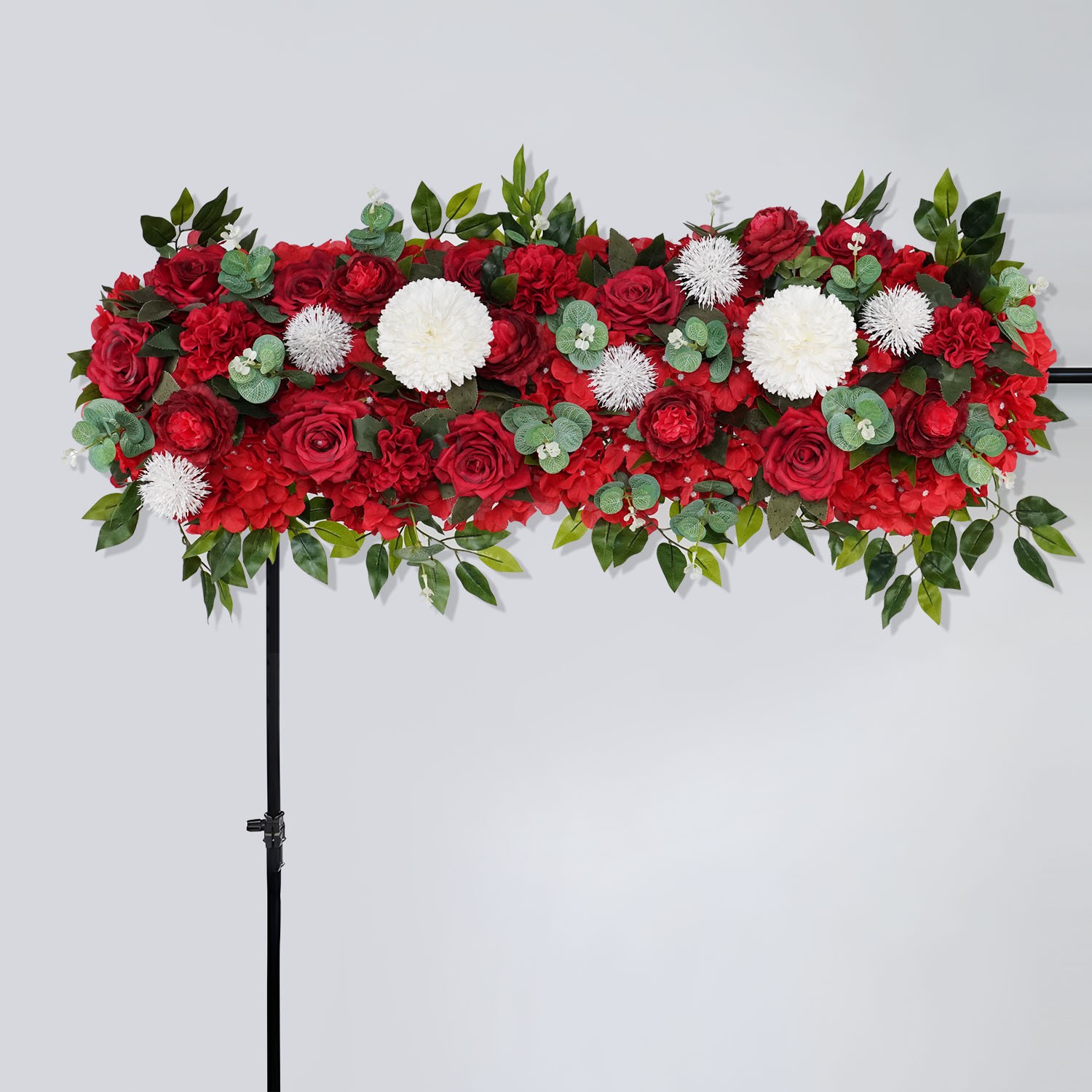 100cm Wedding Flower Row Silk Peony Rose Arch Backdrop DIY Party Decor…..