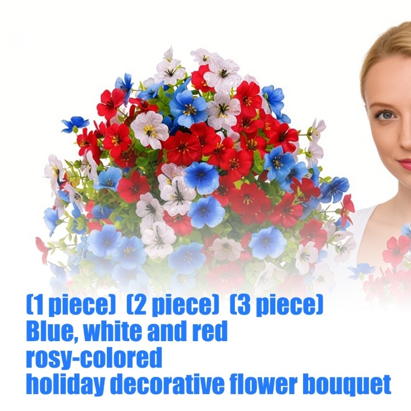 Elegant Faux Florals Ground Stake Suitable For Indoor And Outdoor Display Use