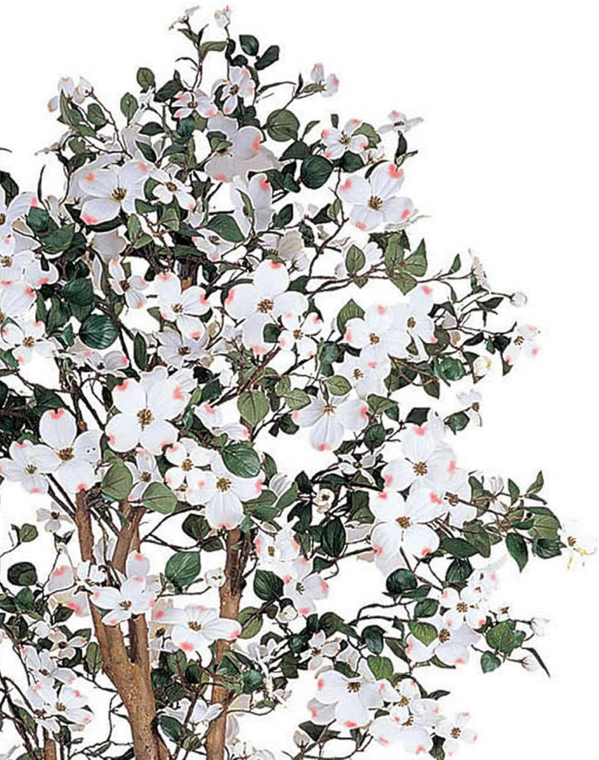 5Ft Dogwood Silk Tree – Lifelike Indoor Decor for Home or Office