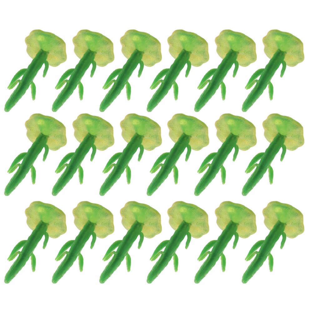 40 PCS Simulated Cactus Ornament Microlandscape Plant Cute Miniature Figurines