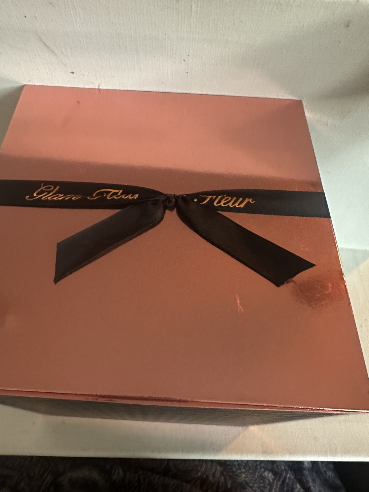 Glam Fleur Preserved 9 Yellow And Colorful Real Roses in Square Gift Box