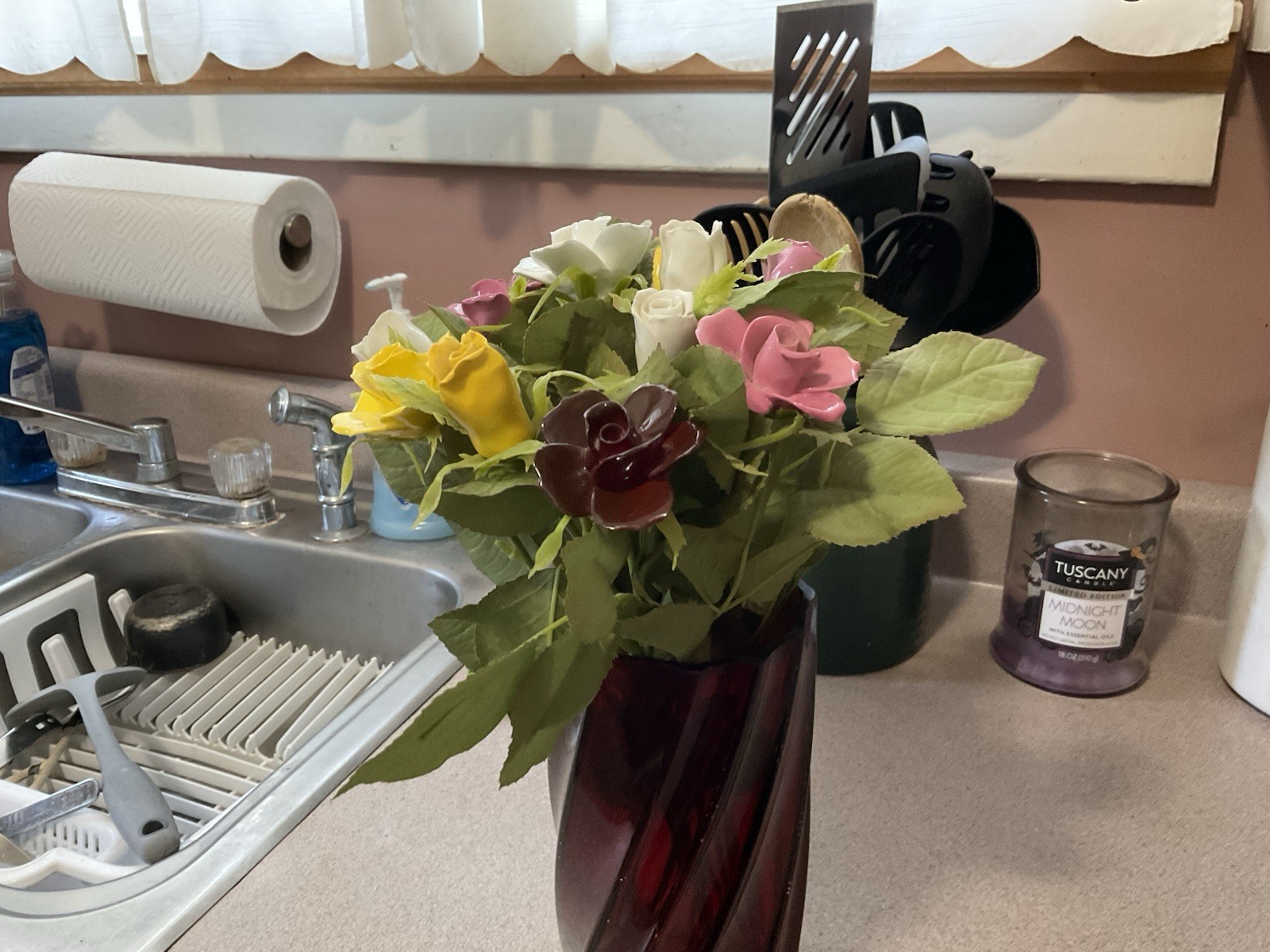 Porcelain Roses and Buds