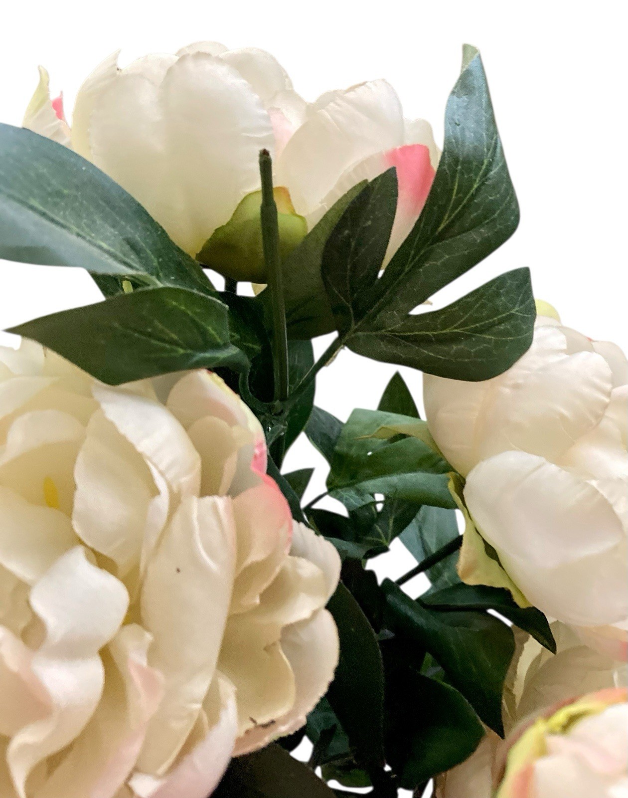 Artificial Silk Flowers Bushes LARGE Blooms Roses Hydrangea Peony Dogwood Decor
