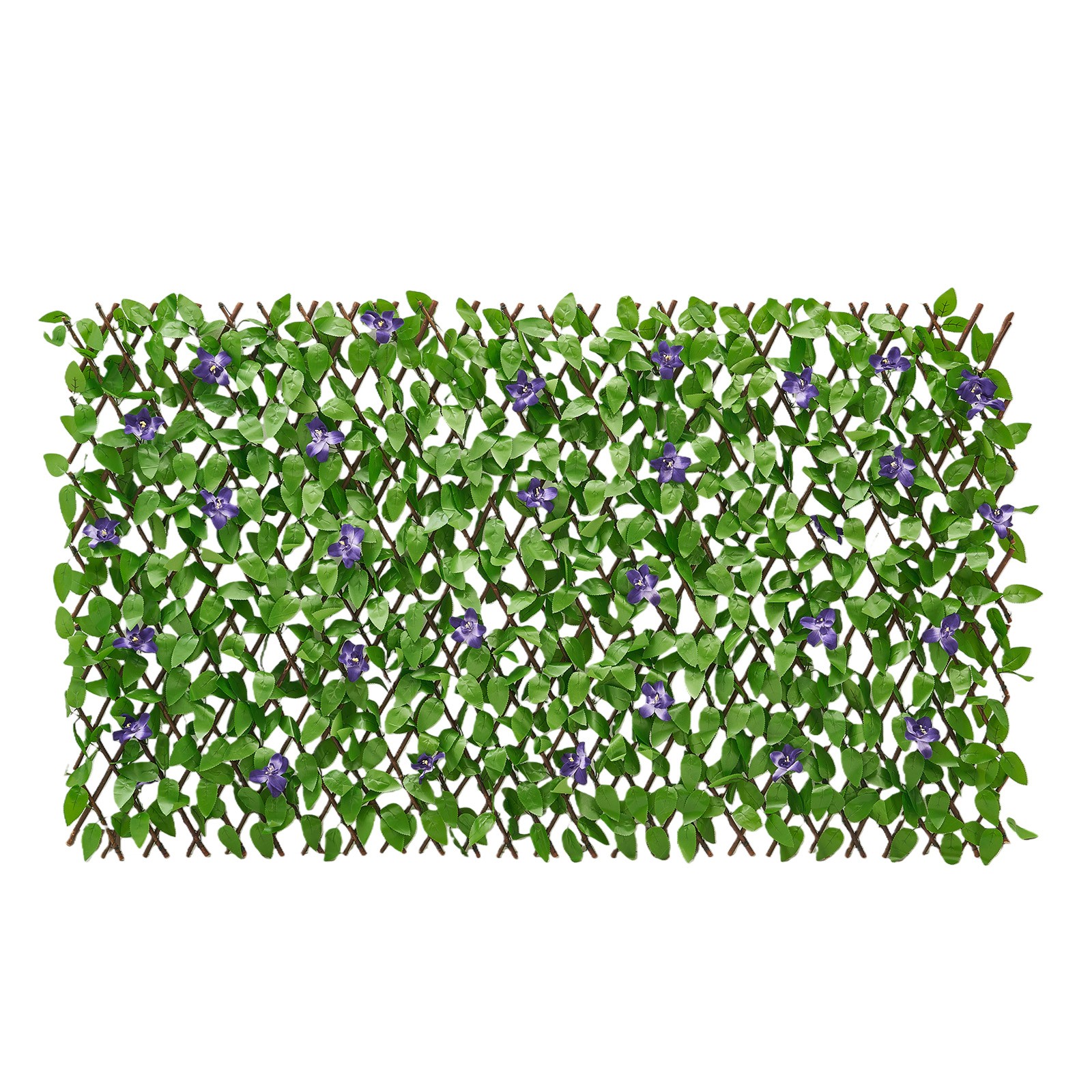 Uimoso Expandable Privacy Fence Screen 25.5x122in Artificial Ivy Wall for Patio