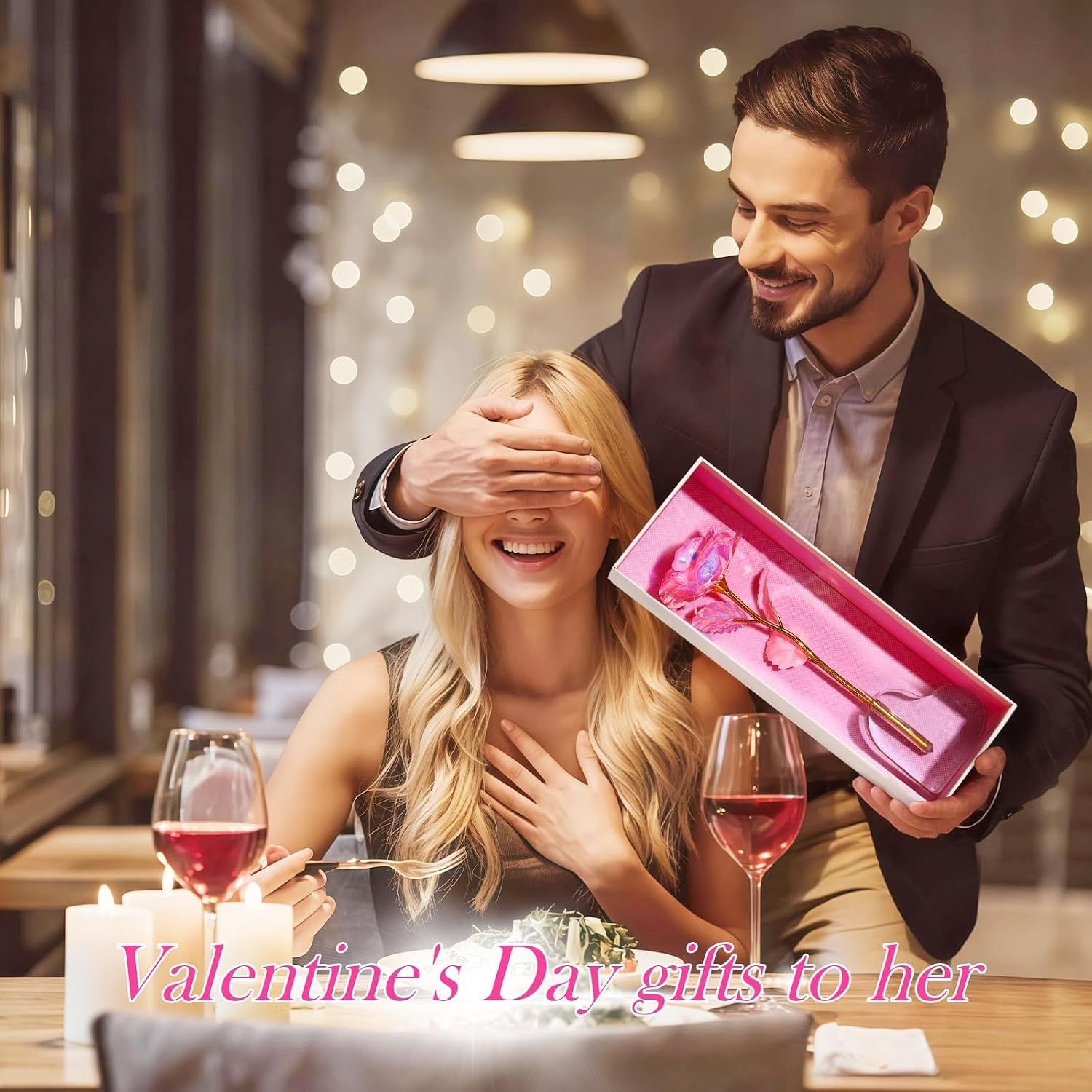 Luxurious Forever Rose in Heart Vase – Lasting Love for Mother’s Day and Beyond