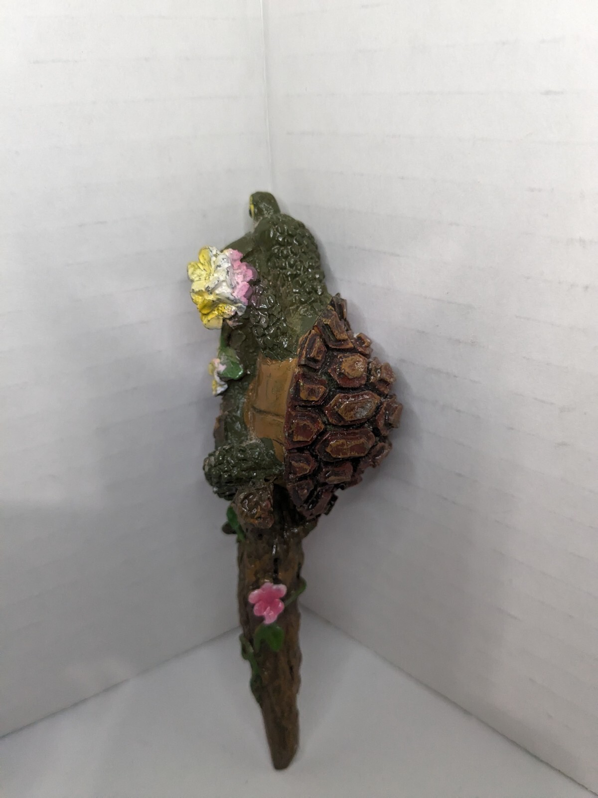 Cute Turtle Flower Plant Pick For A Potted Plant