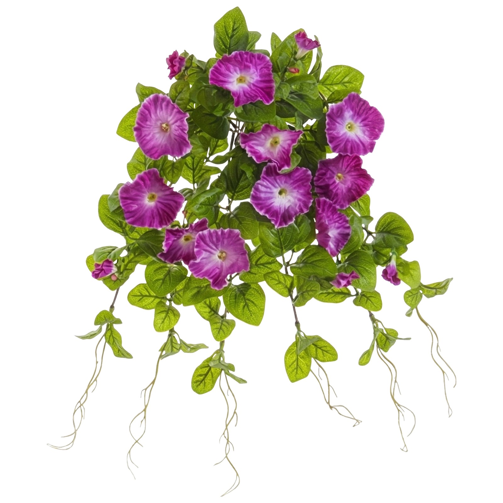 Allstate 20″ Lavender Petunia UV Protected Artificial Hanging Floral Bush