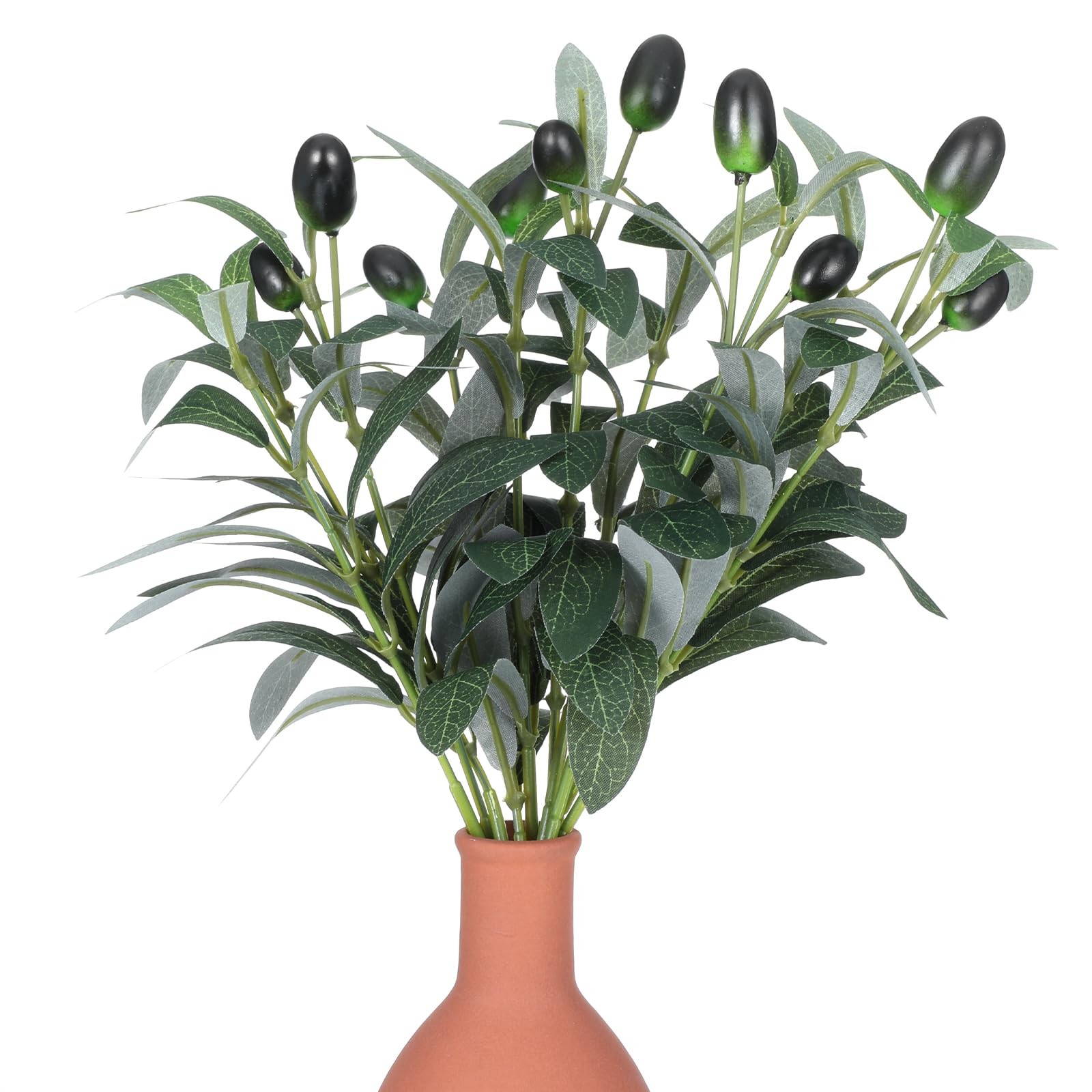 Artificial Olive Branches Farmhouse Wedding Centerpiece Decor 11in 5pcs