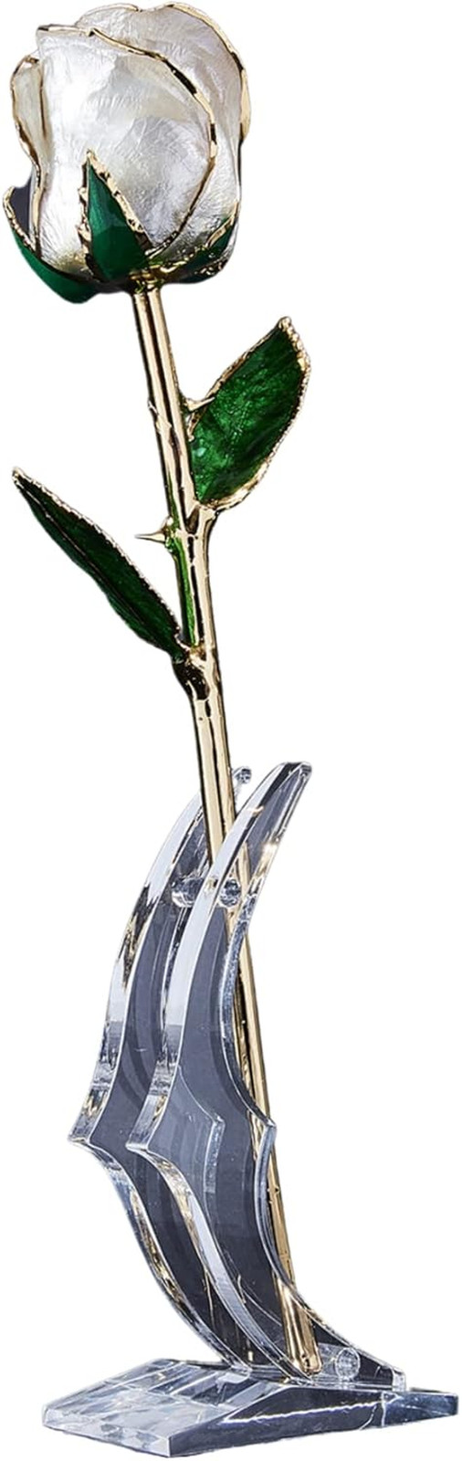 24K Gold Dipped Rose – Pearl Collection Gift for Her (Angel Dust)