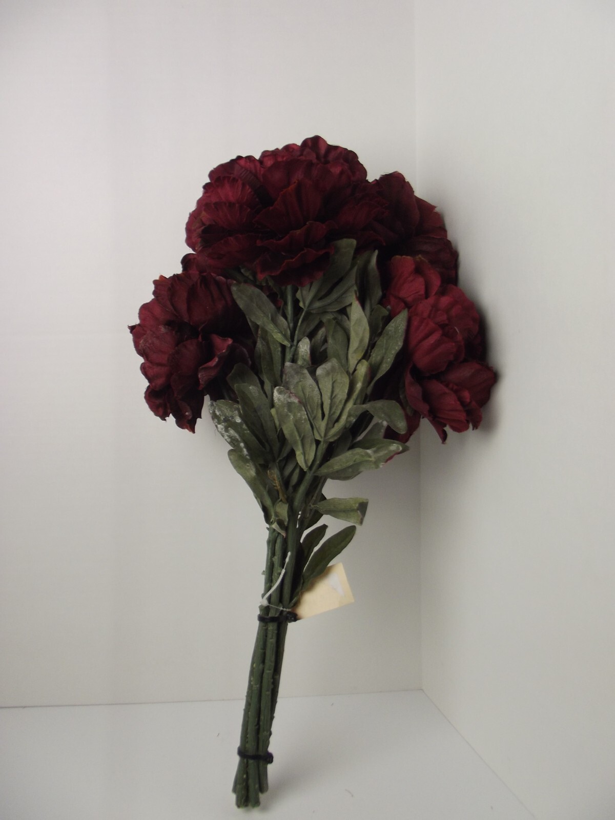 Disneyland Chrysanthemums Disney Grand Hotel Artificial Silk Fake Flowers Maroon
