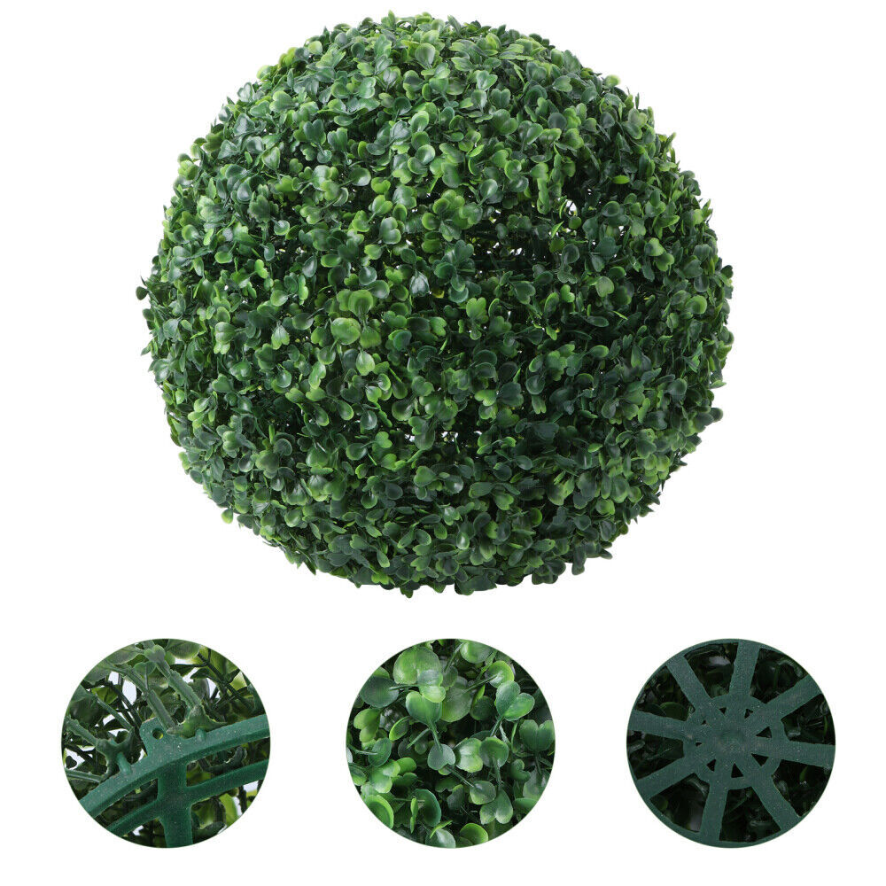hanging grass ball Wicker Park Spheres Simulated Milano Muicle Plants Natural