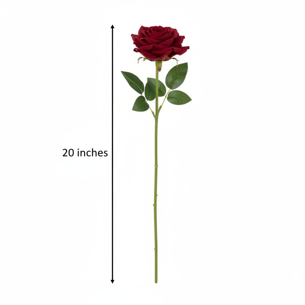 Dark Red Rose Bouquet 12 Faux Roses Romantic Gift Artificial Roses Wedding Flowe